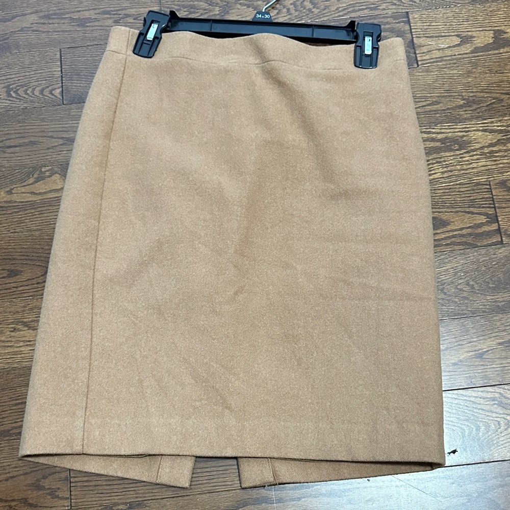 J. Crew Women's Tan Pencil Skirt